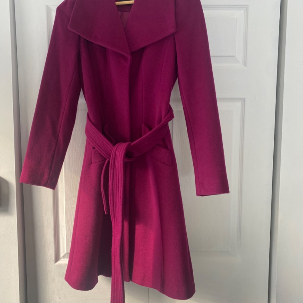 Karl Lagerfeld Wrap coat with tie small - Picture 3 of 6